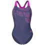 Купальник Arena Kikko Swimsuit Swim Pro Back 010807-790 синій, рожевий 42 (3468337757283)