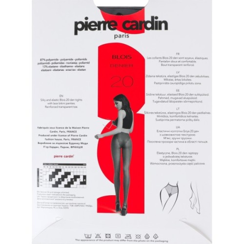 Колготи Pierre Cardin Blois 20 Den Nero - 3 (8300205004936)