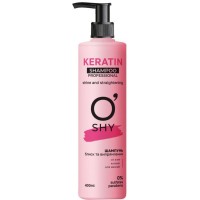 Шампунь O'Shy Keratin Блиск та випрямлення 400 мл (4820263233887)