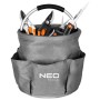 Сумка для інструмента Neo Tools садова, 28x28x27см, до 15кг, 6 кишень, оксфорд 190г/м², сірий (15-963)