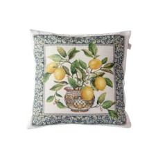 Подушка Прованс гобеленова декоративна Соковиті лимони 45х45 см (035510)