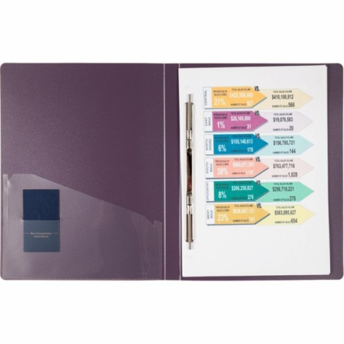 Папка-швидкозшивач Axent А4, до 150 аркушів,поліпропілен, сливов. (1304-11-A)