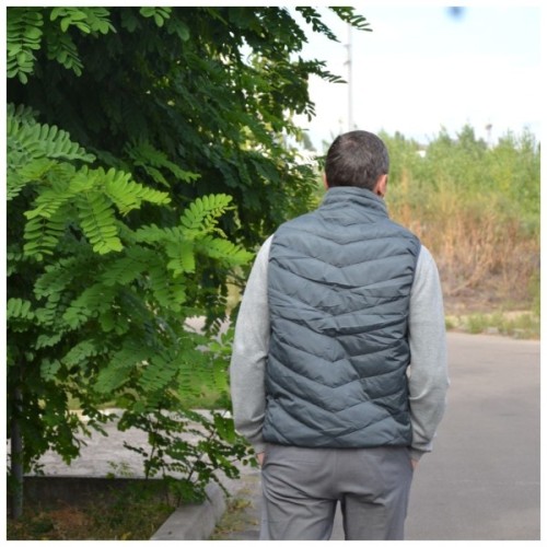 Жилет Thermalli La Grave сірий XL (10100205-07XL)