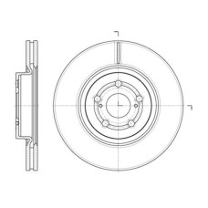 Гальмівний диск REMSA 61092.10