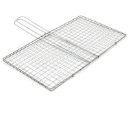 Решітка для гриля Voltronic 33,5х18,5 см, ручка 13 см (YT-G33H13)