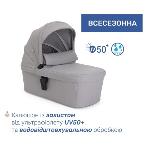 Коляска Chicco 2 в 1 Seety сіра (87097.56.01)