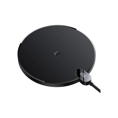 Зарядний пристрій Baseus Wireless Qi 15W + cable USB-C 1.5m (CCED000001)