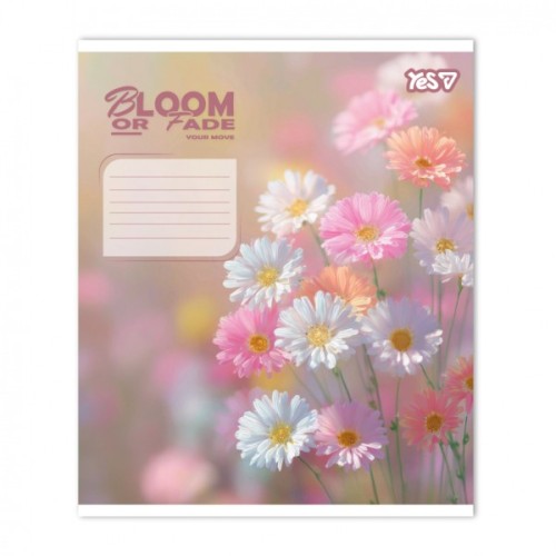 Зошит Yes Bloom or fade А5 24 аркуша лінія (768875)