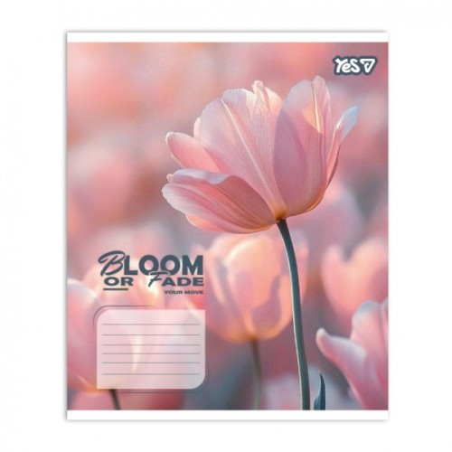 Зошит Yes Bloom or fade А5 24 аркуша лінія (768875)