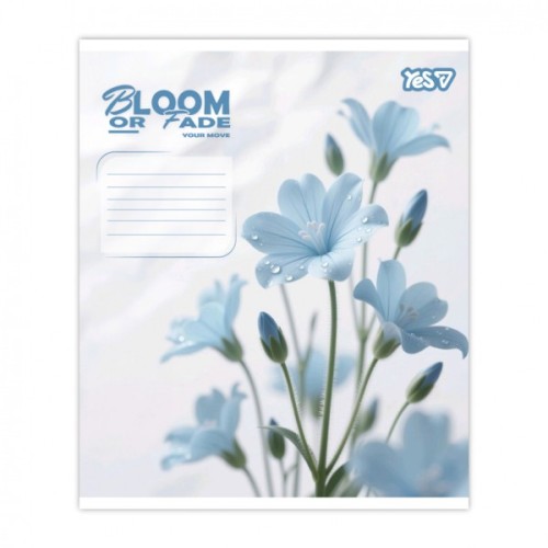 Зошит Yes Bloom or fade А5 24 аркуша лінія (768875)