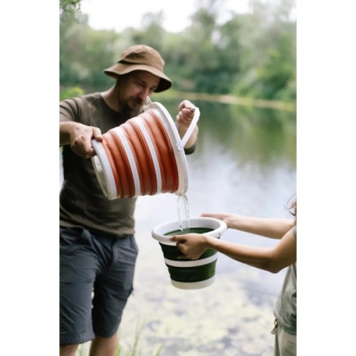 Відро складане Tribe Water Bucket 5 л olive (T-FJ-0047-olive)