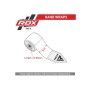 Бинт для спорту RDX WX Professional Boxing Hand Wraps Pink 4.5м (HWX-RP+)