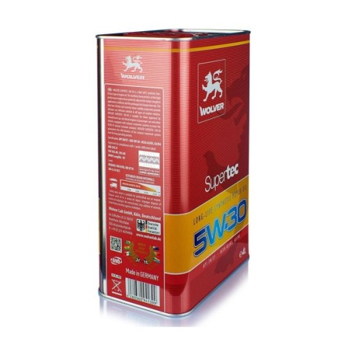 Моторна олива Wolver Supertec 5W-30 4л (4260360941399)
