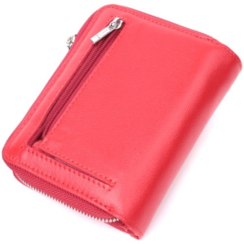 Гаманець ST Leather З натуральної шкіри Червоний (22552)