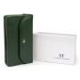 Гаманець ST Leather Зі шкіри Зелений (19320)