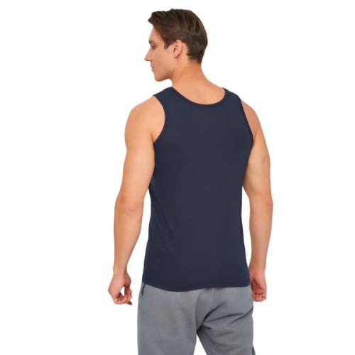 Майка Kappa Canotta Spalla Larga K1325 BluNavy темно-синій XXL (8052394816523)