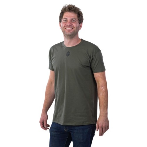 Футболка Sol's Imperial 190 Тризуб хакі XL (11500269/141XL)