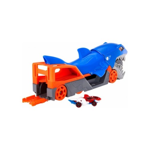 Ігровий набір Hot Wheels Вантажівка-транспортер "Акуляча паща" (GVG36)