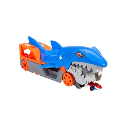 Ігровий набір Hot Wheels Вантажівка-транспортер "Акуляча паща" (GVG36)