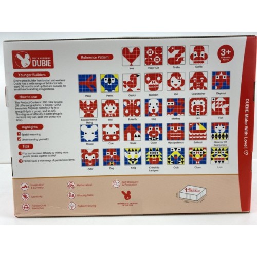 Конструктор Wange Геометрична головоломка-конструктор (WNG-405)