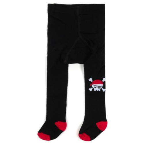 Колготки дитячі BNM з піратом (M0C0301-1334-68B-black)