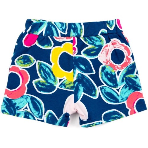 Шорти дитячі Lovetti з квіточками (8156-92G-blue)