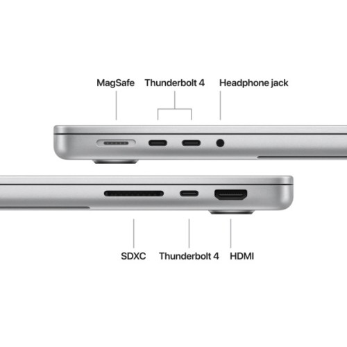 Ноутбук Apple MacBook Pro 14 A3434 M5 Silver (MDE64UA/A)