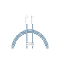Дата кабель USB-C to Lightning 1.0m 20W blue Baseus (CALD000003)