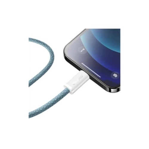 Дата кабель USB-C to Lightning 1.0m 20W blue Baseus (CALD000003)