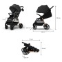 Коляска Kinderkraft Grande 2 Black (KSGRAN02BLK0000) (5902533929580)
