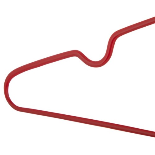 Плічка Ardesto Металеві з ПВХ покриттям Червоні 40.5 см 5 шт. (ARHC2805R)