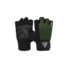 Рукавички для фітнесу RDX W1 Half Army Green Plus XL (WGA-W1HA-XL+) Рукавички для фітнесу RDX W1 Half Army Green Plus XL (WGA-W1HA-XL+)