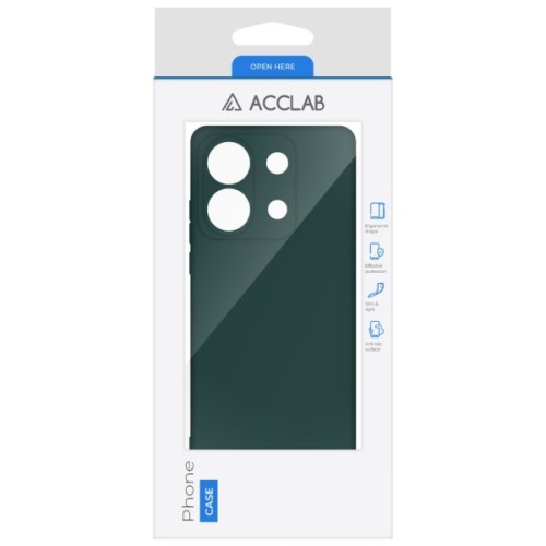 Чохол до мобільного телефона ACCLAB Silicone Case Xiaomi Poco X6 Dark Green (1283126602184)
