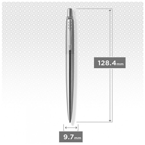 Ручка кулькова Parker JOTTER 17 UKRAINE SS CT BP Трезубец + Все буде Україна! (16132_T214b)
