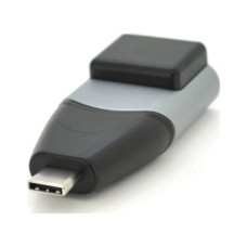 Перехідник USB-C to RJ45 1000Mbps black Voltronic (YT-A-Type-C(M)/RJ-45(F)-B/27019)