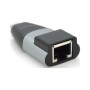 Перехідник USB-C to RJ45 1000Mbps black Voltronic (YT-A-Type-C(M)/RJ-45(F)-B/27019)