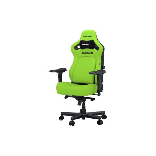 Крісло ігрове Anda Seat Kaiser 4 PVC Size XL Cyber Green (AD12YDDC-XLL-20-C-PV/C-01)