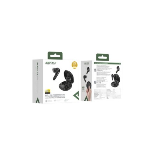 Навушники Acefast W3 ANC Black (6974316284796)