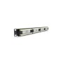 Патч-панель 19" 24хRJ-45 UTP 1U cat.6 PiPo (PP246191U)
