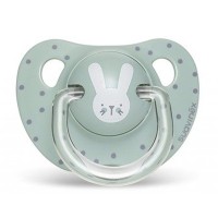 Пустушка Suavinex Hygge анатоміч. Затишні історії 18+ міс. бірюзовий зайчик (306580)