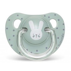 Пустушка Suavinex Hygge анатоміч. Затишні історії 18+ міс. бірюзовий зайчик (306580)