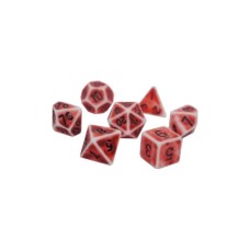 Набір кубиків для настільних ігор Games 7 Days Ancient 7 Dice Set - Red (g7danc10)