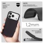 Чохол до мобільного телефона Armorstandart Matte Slim Fit Apple iPhone 17 Pro Black (ARM86745)