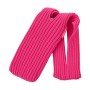 Чохол до мобільного телефона BeCover Knit Pocket universal Pink (715163)