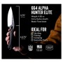 Ніж Buck Alpha Hunter Elite чорний (664BKS)