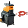 Садовий подрібнювач GTM MS2800/45 KIT, 220В, 2800Вт, до 45мм, фреза, 60л + подовжувач 10м (MS2800/45_KIT+ext.cord)