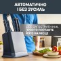 Набір ножів Tefal Ever Sharp Pro, 6 предметів, чорний (K297S644)