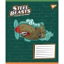 Зошит Yes Steel Beasts А5 12 аркушів лінія (767710)