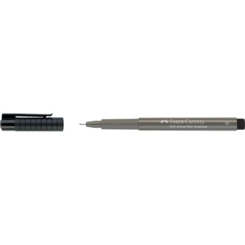 Лайнер Faber-Castell Pitt Artist Pen Fineliner India ink pen товщина S (0,3 мм), колір теплий сірий IV №273 (32072)