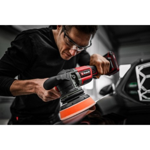 Шліфувальна машина Einhell Professional, CP-EP 18/125 Li BL-Solo, 18V, 125мм, 500–3800об/хв, 2.11кг (без АКБ та ЗП) (2093330)